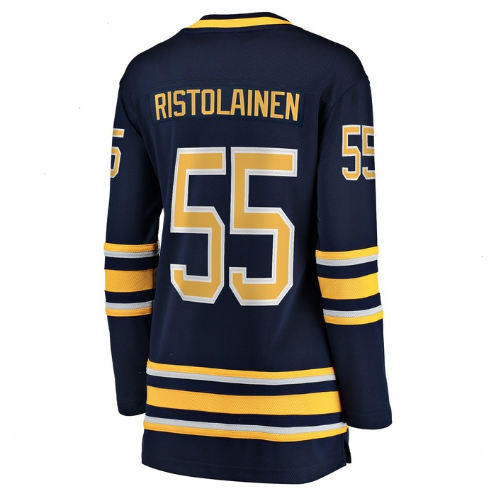 Rasmus Ristolainen Buffalo Sabres Fanatics Branded Women's Home Breakaway Player Jersey - Navy