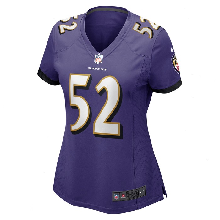 Ray Lewis Baltimore Ravens Nike Women's Game Jersey - Purple