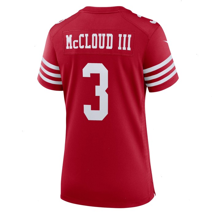 Ray Ray McCloud San Francisco 49ers Nike Women's Game Jersey - Scarlet