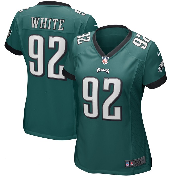 Reggie White Philadelphia Eagles Nike Women's Game Retired Player Jersey - Midnight Green