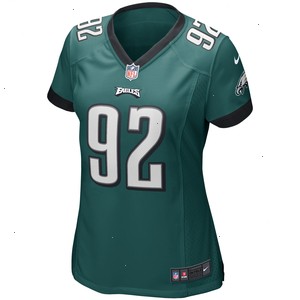 Reggie White Philadelphia Eagles Nike Women's Game Retired Player Jersey - Midnight Green