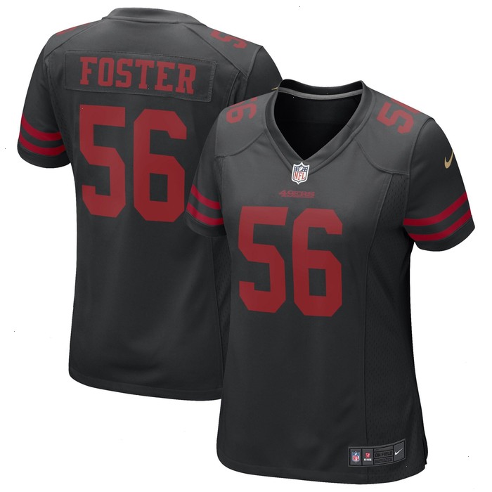 Reuben Foster San Francisco 49ers Nike Women's Game Jersey - Black