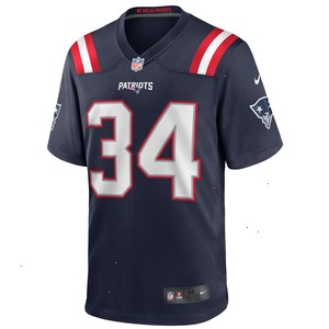 Rex Burkhead New England Patriots Nike Game Jersey - Navy