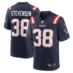 Rhamondre Stevenson New England Patriots Nike Game Jersey - Navy