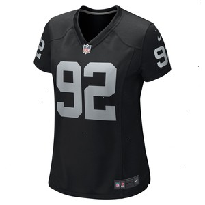 Richard Seymour Las Vegas Raiders Nike Women's Retired Player Game Jersey - Black