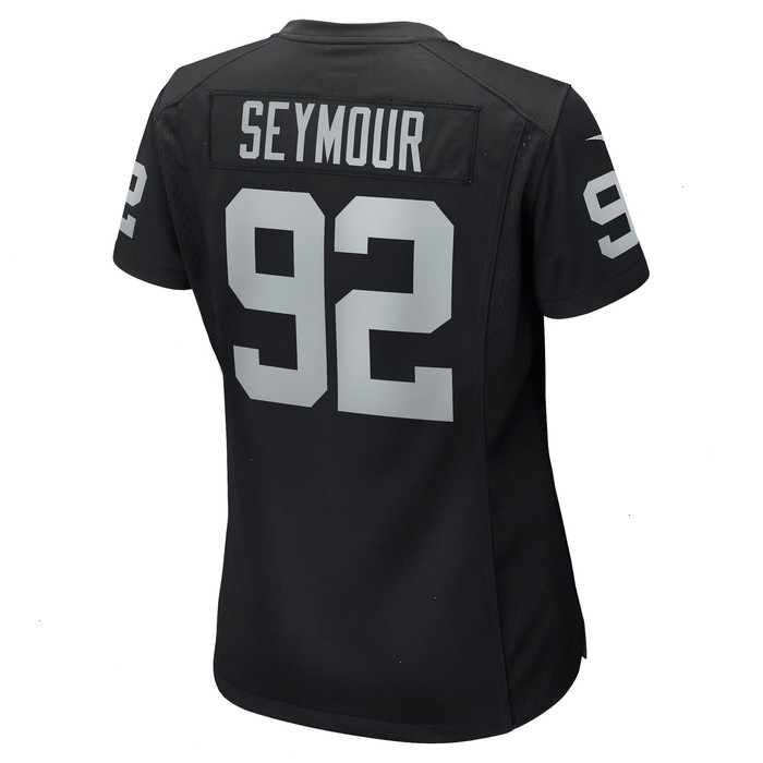 Richard Seymour Las Vegas Raiders Nike Women's Retired Player Game Jersey - Black