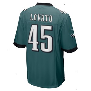 Rick Lovato Philadelphia Eagles Nike Game Jersey - Midnight Green