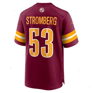 Ricky Stromberg Washington Commanders Nike Team Game Jersey - Burgundy