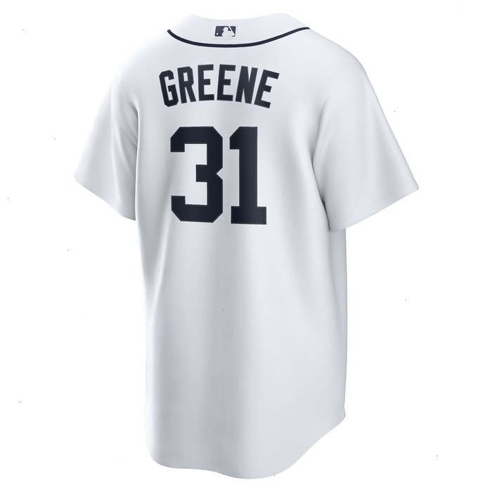 Riley Greene Detroit Tigers Nike Replica Player Jersey - White