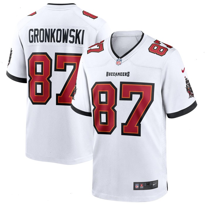 Rob Gronkowski Tampa Bay Buccaneers Nike Game Jersey - White