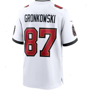 Rob Gronkowski Tampa Bay Buccaneers Nike Game Jersey - White