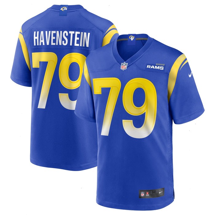 Rob Havenstein Los Angeles Rams Nike Game Jersey - Royal