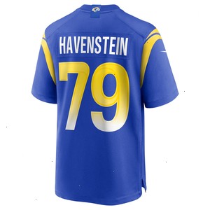 Rob Havenstein Los Angeles Rams Nike Game Jersey - Royal