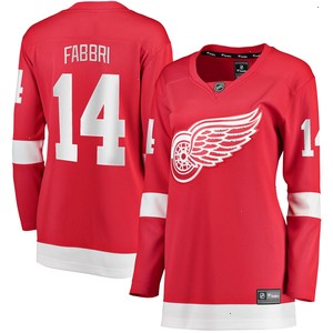 Robby Fabbri Detroit Red Wings Fanatics Branded Women's Home Breakaway Player Jersey - Red