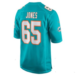 Robert Jones Miami Dolphins Nike Game Jersey - Aqua