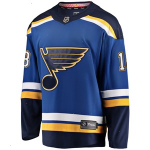 Robert Thomas St. Louis Blues Fanatics Branded Home Breakaway Player Jersey - Blue