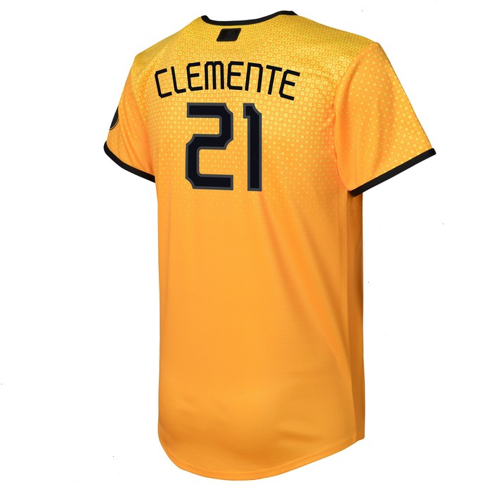 Roberto Clemente Pittsburgh Pirates Nike Toddler 2023 City Connect Replica Player Jersey - Gold