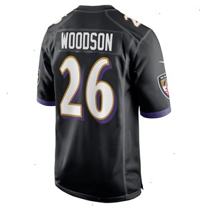 Rod Woodson Baltimore Ravens Nike Retired Player Jersey - Black