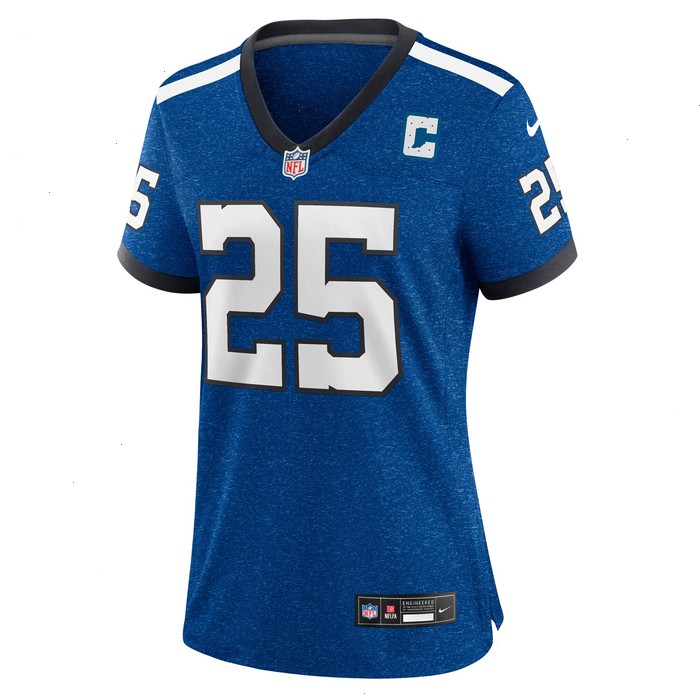 Rodney Thomas II Indianapolis Colts Nike Women's Indiana Nights Alternate Game Jersey - Royal