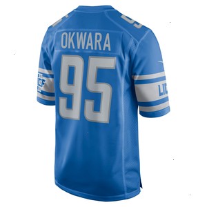 Romeo Okwara Detroit Lions Nike Game Jersey - Blue