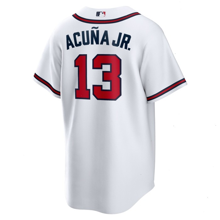 Ronald Acuna Jr. Atlanta Braves Nike Home Replica Player Name Jersey - White