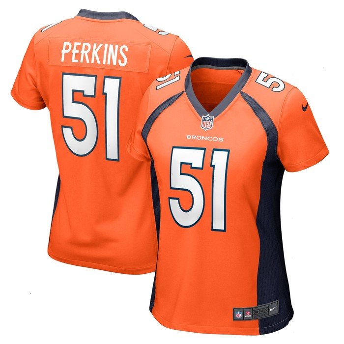 Ronnie Perkins Denver Broncos Nike Women's Game Jersey - Orange