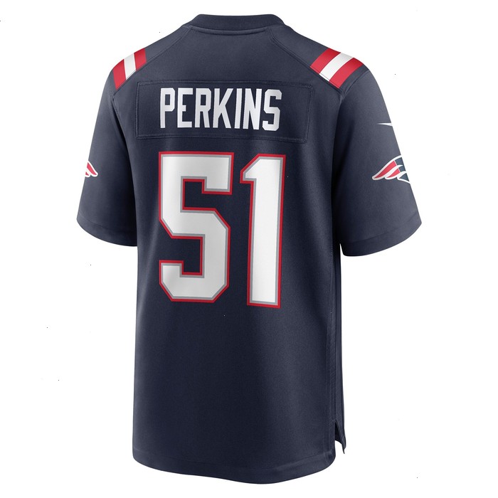 Ronnie Perkins New England Patriots Nike Game Jersey - Navy