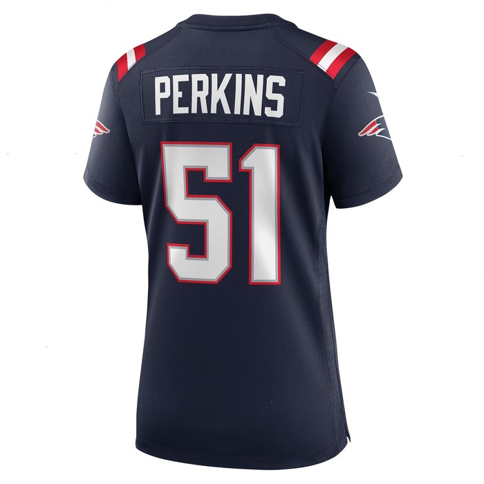 Ronnie Perkins New England Patriots Nike Women's Game Jersey - Navy