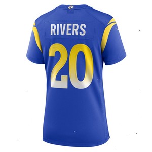 Ronnie Rivers Los Angeles Rams Nike Women's Team Game Jersey - Royal