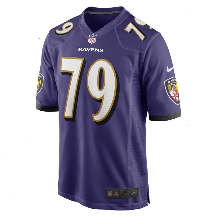 Ronnie Stanley Baltimore Ravens Nike Game Jersey - Purple