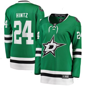 Roope Hintz Dallas Stars Fanatics Branded Women's Home Breakaway Player Jersey - Kelly Green