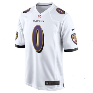 Roquan Smith Baltimore Ravens Nike Game Jersey - White