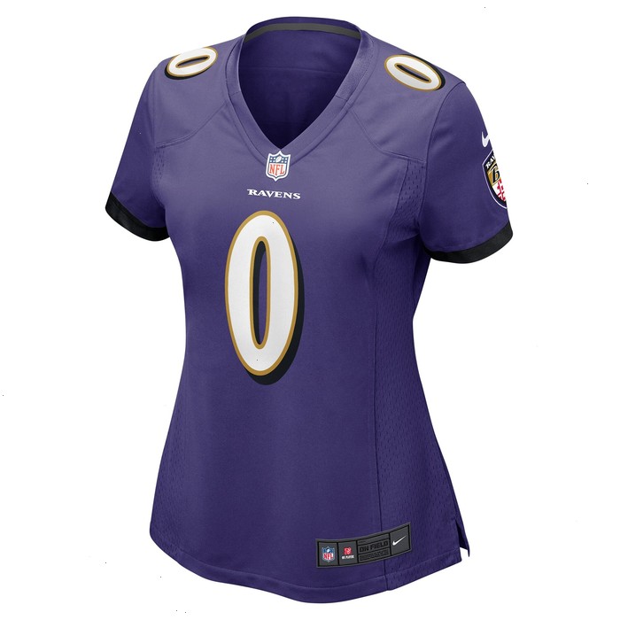 Roquan Smith Baltimore Ravens Nike Women's Team Game Jersey - Purple