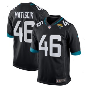 Ross Matiscik Jacksonville Jaguars Nike Game Jersey - Black