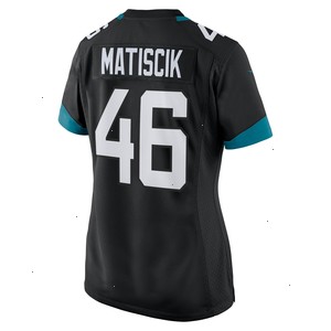 Ross Matiscik Jacksonville Jaguars Nike Women's Game Jersey - Black