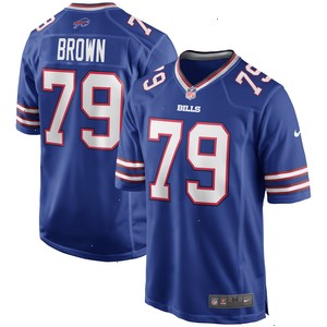 Ruben Brown Buffalo Bills Nike Game Retired Player Jersey - Royal