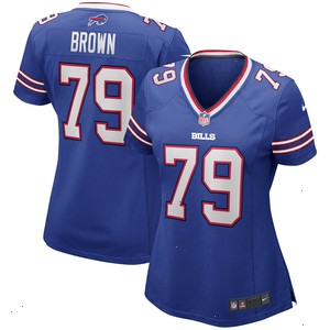 Ruben Brown Buffalo Bills Nike Women's Game Retired Player Jersey - Royal