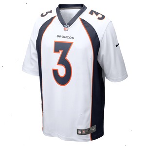 Russell Wilson Denver Broncos Nike Game Jersey - White