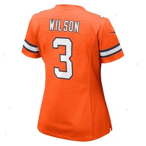 Russell Wilson Denver Broncos Nike Women's Player Game Jersey - Orange