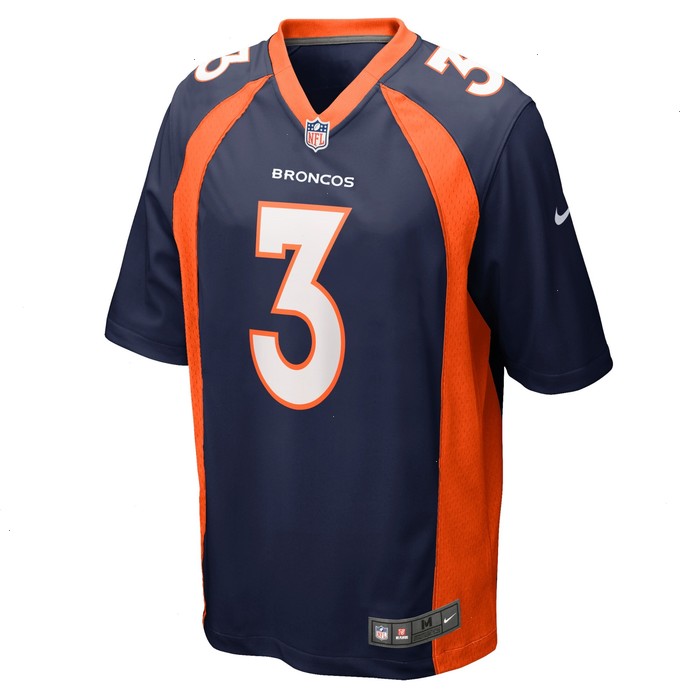 Russell Wilson Denver Broncos Nike Youth Game Jersey - Navy