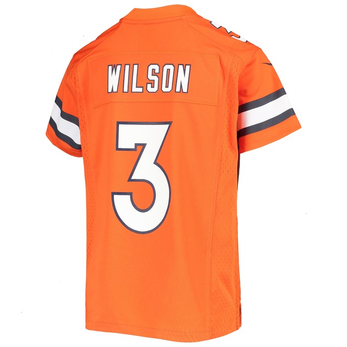 Russell Wilson Denver Broncos Nike Youth Game Jersey - Orange