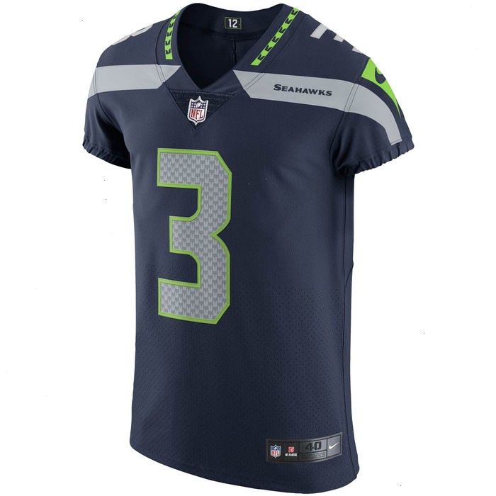 Russell Wilson Seattle Seahawks Nike Vapor Elite Player Jersey - College Navy