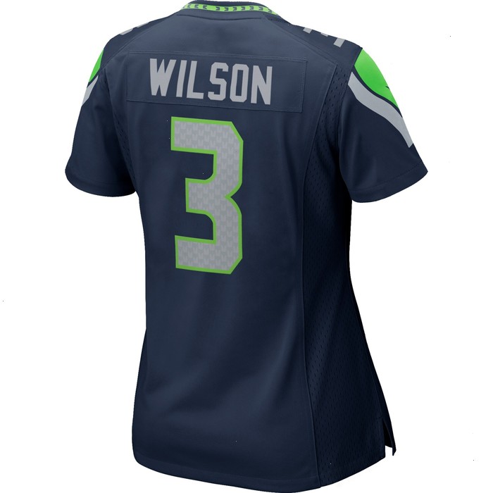 Russell Wilson Seattle Seahawks Nike Women's Game Jersey - College Navy