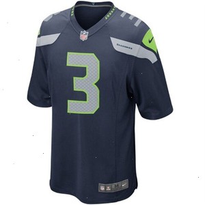 Russell Wilson Seattle Seahawks Nike Youth Team Color Game Jersey - College Navy