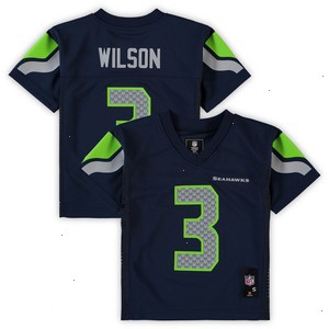 Russell Wilson Seattle Seahawks Preschool Replica Player Jersey - College Navy