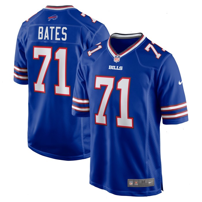 Ryan Bates Buffalo Bills Nike Game Player Jersey - Royal