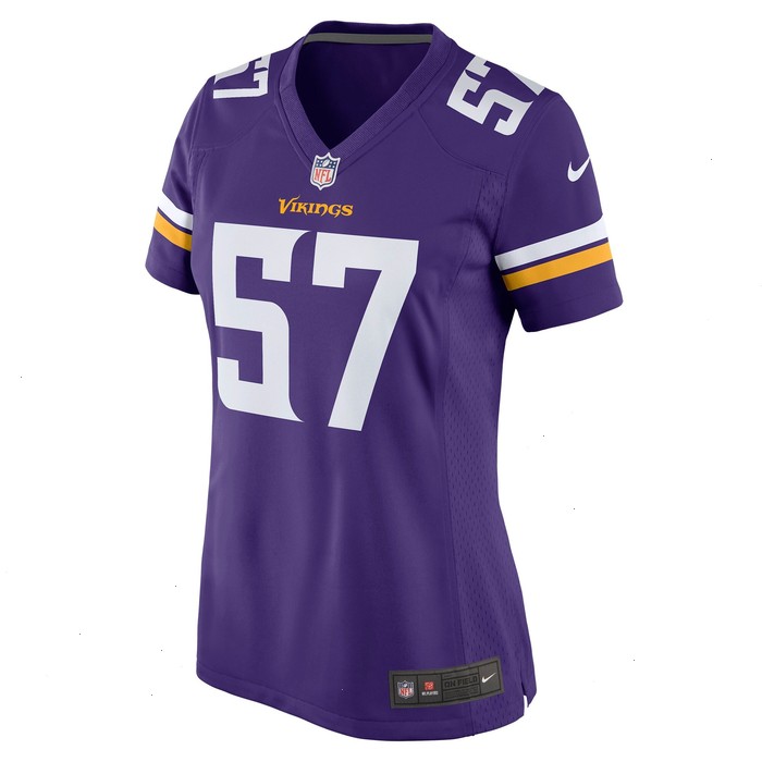 Ryan Connelly Minnesota Vikings Nike Women's Game Jersey - Purple