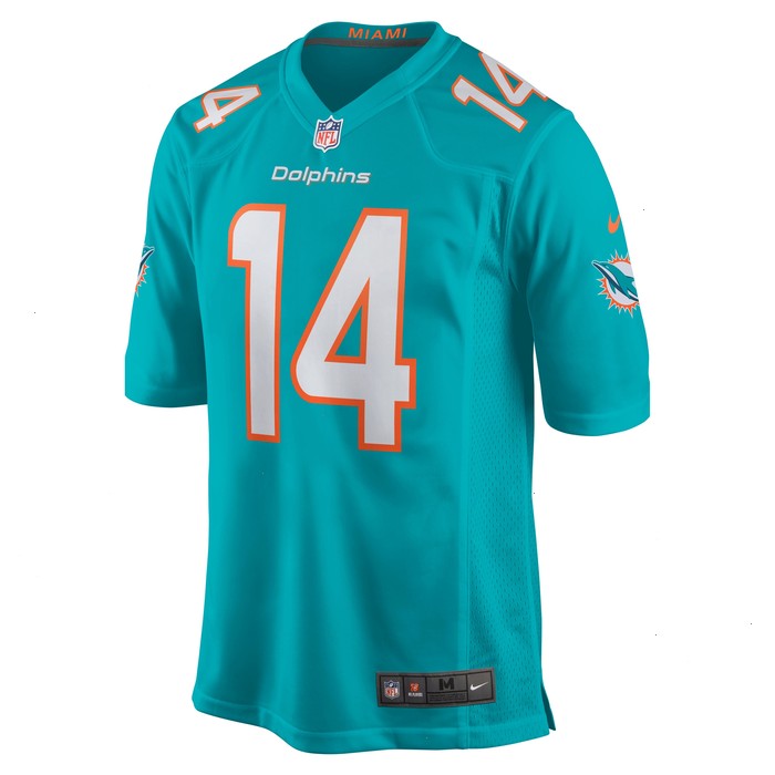 Ryan Fitzpatrick Miami Dolphins Nike Game Jersey - Aqua