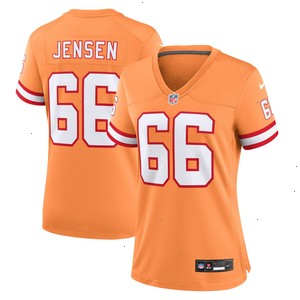 Ryan Jensen Tampa Bay Buccaneers Nike Women's Throwback Game Jersey - Orange