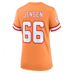 Ryan Jensen Tampa Bay Buccaneers Nike Women's Throwback Game Jersey - Orange